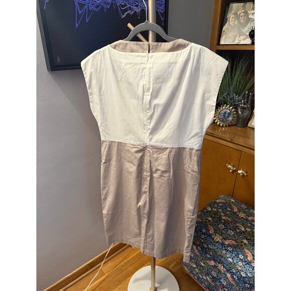 LAVIA 18 Two Tone Sheath Dress Sz. 42 - Picture 7 of 11